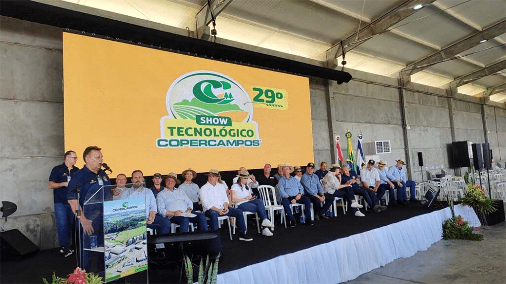 Governador anuncia investimentos para o Agronegócio na abertura do 29º Show Tecnológico Copercampos Governador anuncia investimentos para o Agronegócio na abertura do 29º Show Tecnológico Copercampos