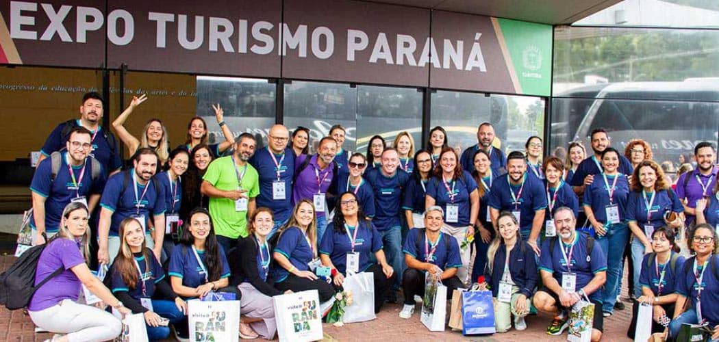 Expo Turismo Paraná 2025 terá caravanas de agentes de viagens de diversas regiões do Brasil