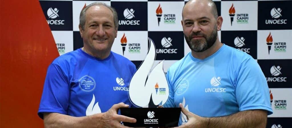 Unoesc realiza Jogos Intercampi dos colaboradores para comemorar o Dia do Trabalho Unoesc realiza Jogos Intercampi dos colaboradores para comemorar o Dia do Trabalho