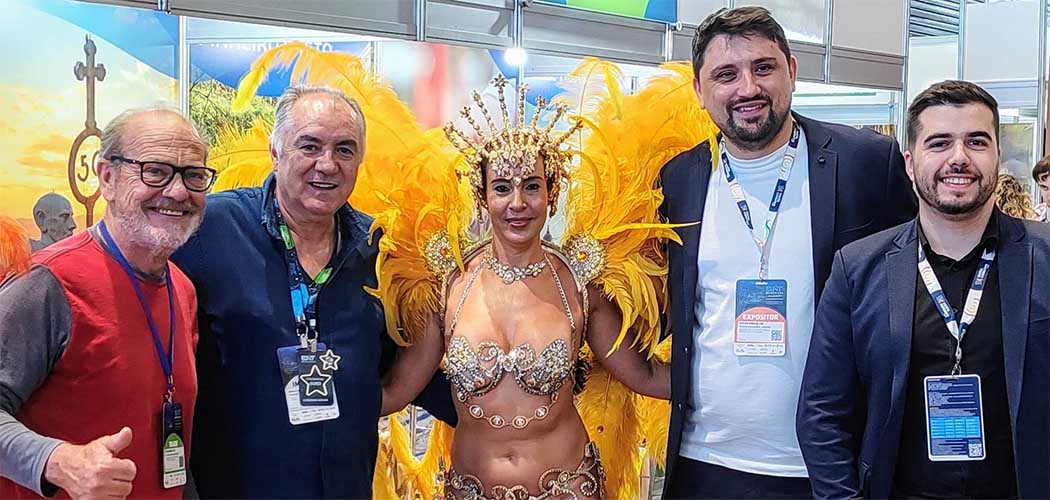 A participação de Joaçaba na BNT Mercosul, com o apoio do SEBRAE, foi uma oportunidade estratégica/Foto: Divulgação TV Bom Dia SC