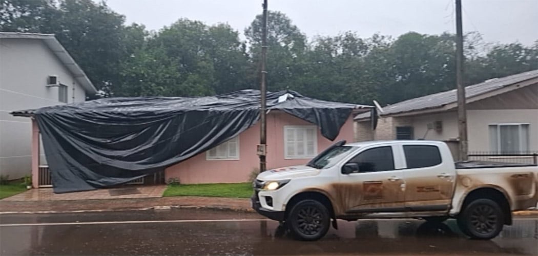 SC tem 3 municípios em situação de emergência devido a fortes temporais