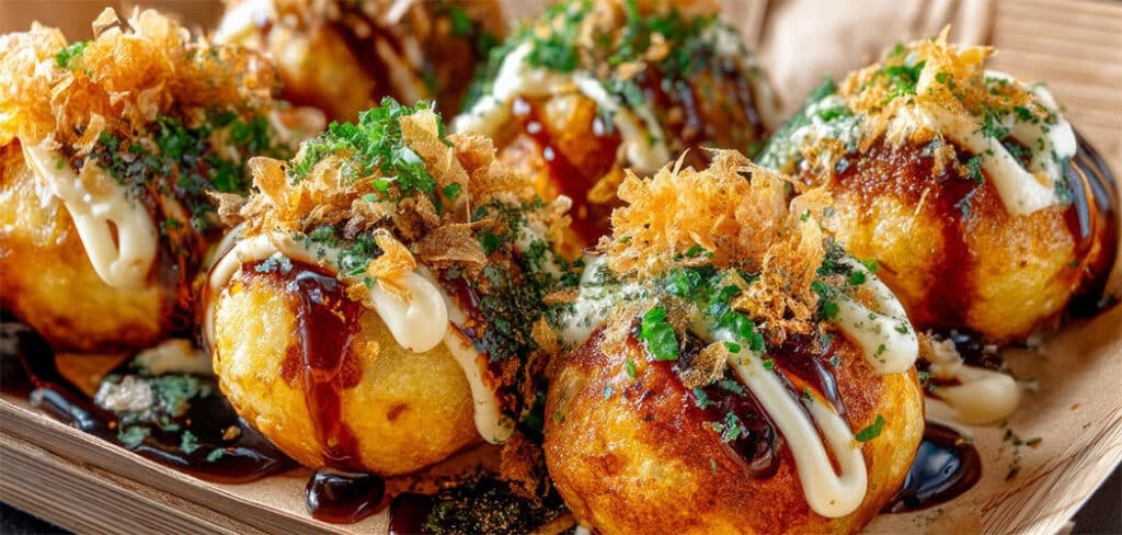 Popular comida de rua, o Takoyaki, que é um bolinho de polvo, será uma das atrações da gastronomia do Blumenau Matsuri