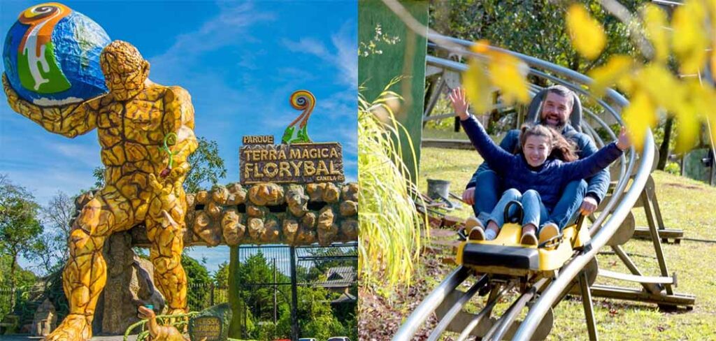 Terra Mágica Florybal e Alpen Park em Canela estão entre os melhores parques do mundo Terra Mágica Florybal e Alpen Park em Canela estão entre os melhores parques do mundo