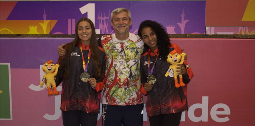 SC conquista 3 títulos e um vice-campeonato nos Jogos da Juventude em Brasília