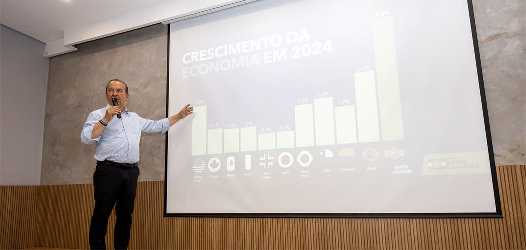 Jorginho Mello participa da inauguração da expansão de cervejaria em Lages