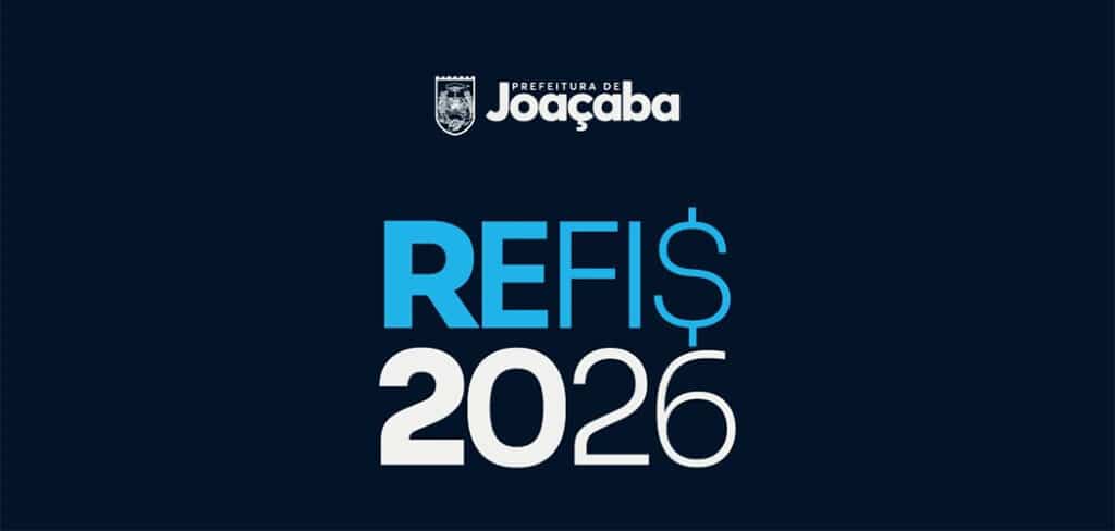 Prefeitura de Joaçaba lança REFIS 2026 com até 95% de desconto para regularização de dívidas Prefeitura de Joaçaba lança REFIS 2026 com até 95% de desconto para regularização de dívidas