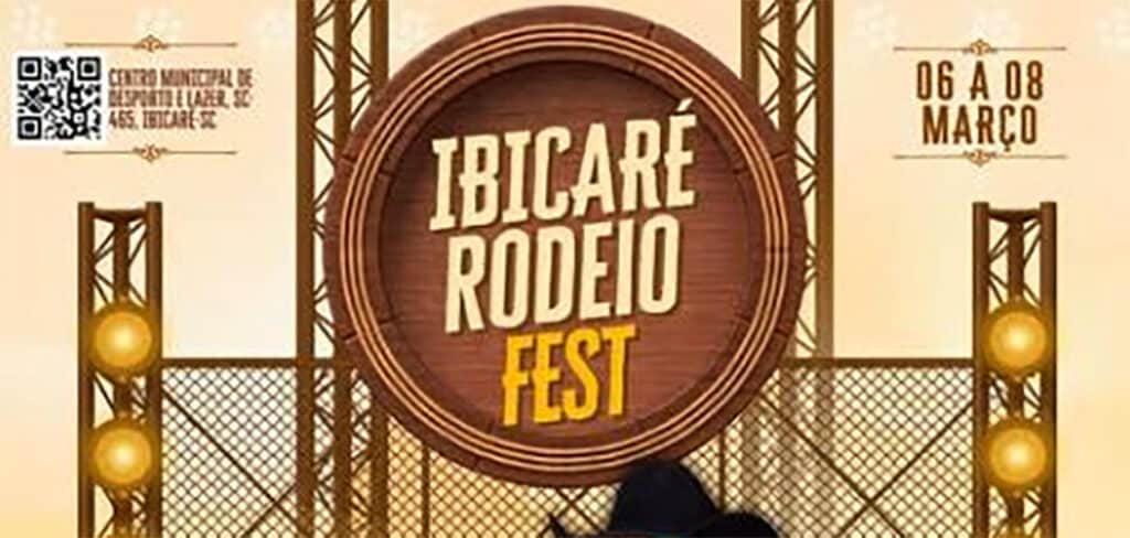 Ibicaré Rodeio Fest 2026 promete três dias de tradição, adrenalina e grandes shows no Meio-Oeste Catarinense Ibicaré Rodeio Fest 2026 promete três dias de tradição, adrenalina e grandes shows no Meio-Oeste Catarinense