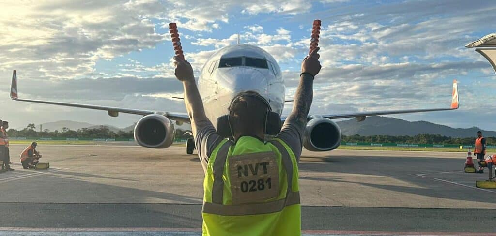 Aeroporto de Navegantes cresce 6% no primeiro trimestre de 2026 Aeroporto de Navegantes cresce 6% no primeiro trimestre de 2026
