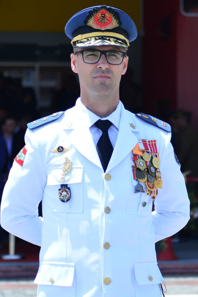 Coronel Fabiano de Souza assume a Secretaria de Estado da Proteção e Defesa Civil de SC