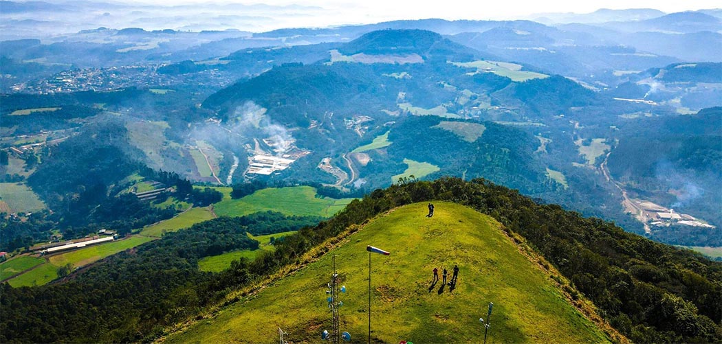 1ª Caminhada Laranja da Cresol Ativa acontece em ponto turístico de Tangará (SC)