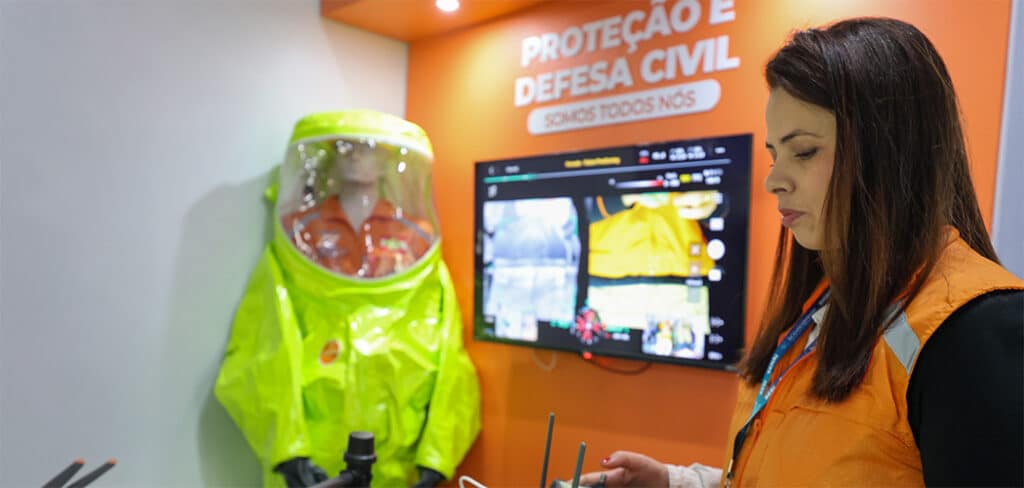 Defesa Civil de SC apresenta equipamentos e tecnologias de resposta a desastres na Expo Defense 2026 Defesa Civil de SC apresenta equipamentos e tecnologias de resposta a desastres na Expo Defense 2026