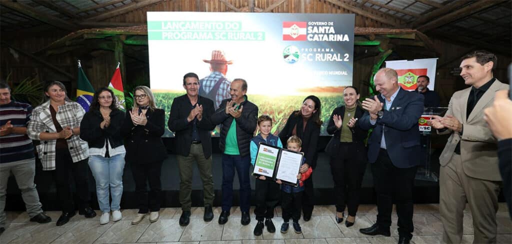 Programa SC Rural 2 é lançado pelo Governo de Santa Catarina com meta de aumentar renda de 48 mil famílias que vivem no campo