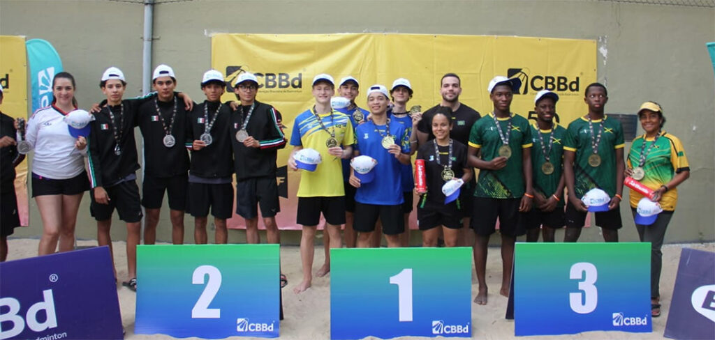Atleta de Joaçaba conquista título Pan-Americano de Air Badminton pela Seleção Brasileira