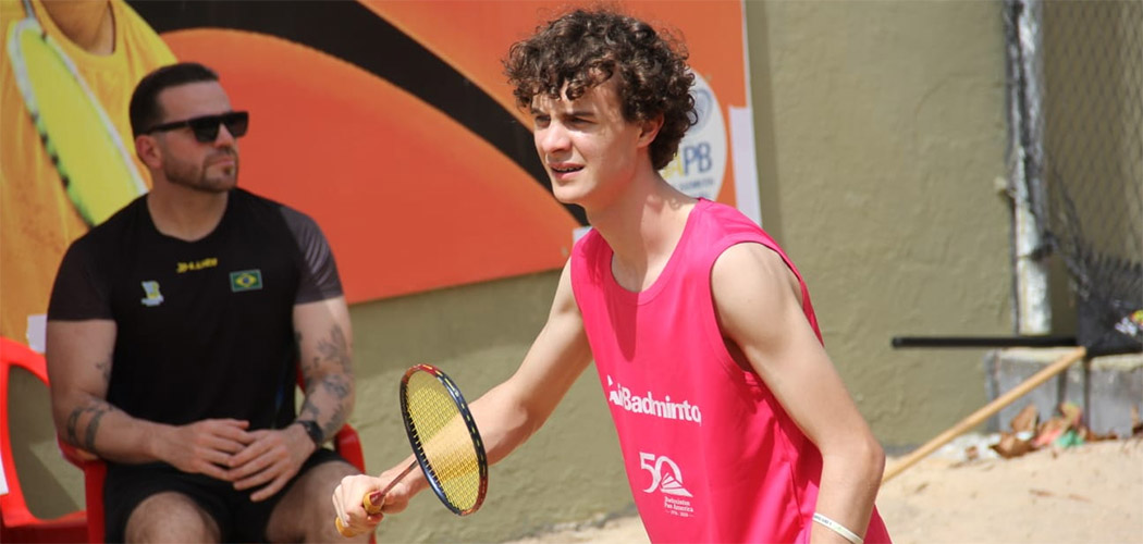 Atleta de Joaçaba conquista título Pan-Americano de Air Badminton pela Seleção Brasileira