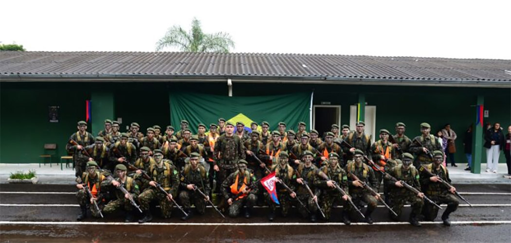 Tiro de Guerra de Joaçaba realiza atividades de formação, integração e cidadania durante o mês de julho