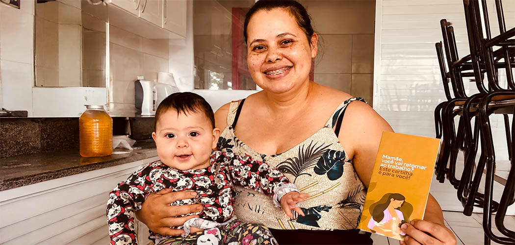 Agosto Dourado reforça importância do aleitamento materno e fortalece rede de apoio em Joaçaba