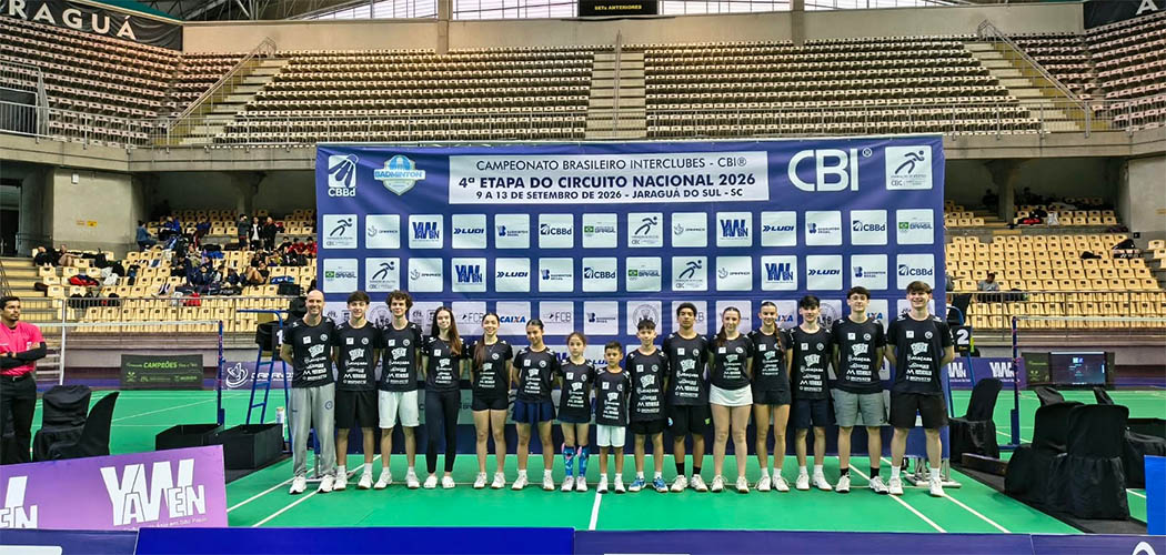 AMOB conquista 10 medalhas na IV Etapa do Circuito Nacional de Badminton