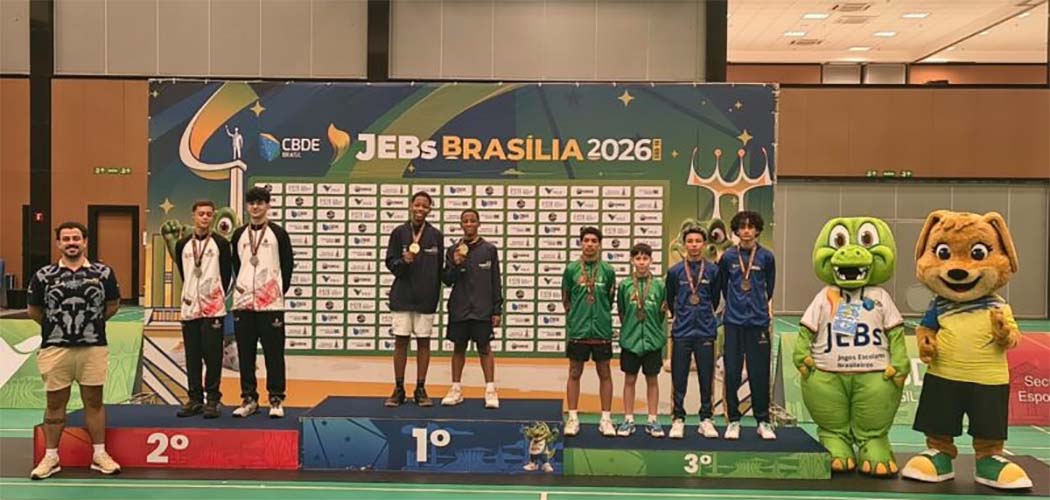 Estudantes do CEFREI conquistam medalhas nos Jogos Escolares Brasileiros 2026