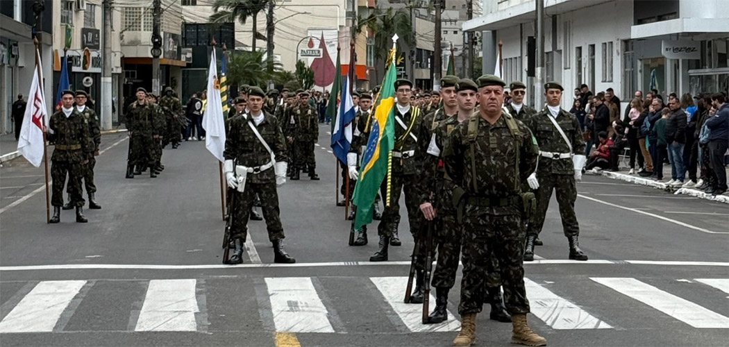 Desfile de 7 de Setembro reunirá 54 instituições em Joaçaba