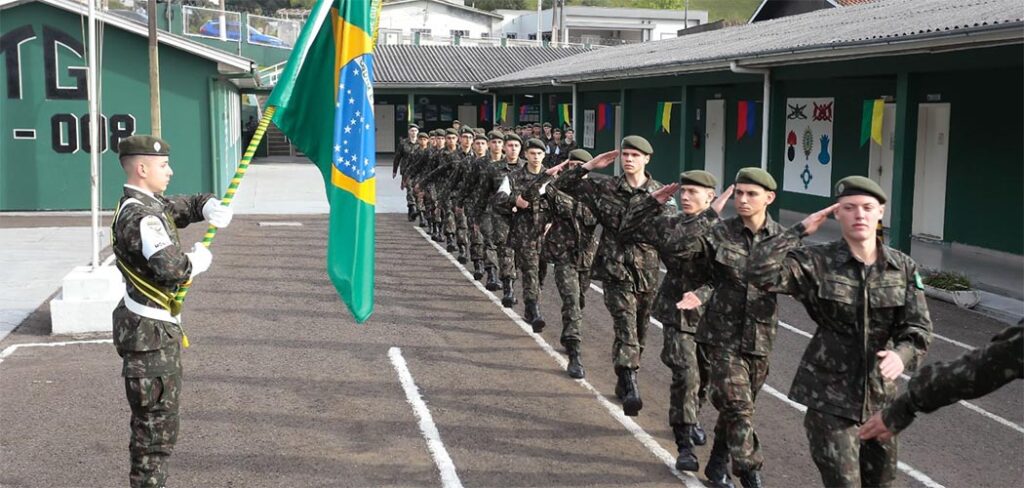 Tiro de Guerra 05-008 realiza série de atividades e ações durante o mês de agosto em Joaçaba Tiro de Guerra 05-008 realiza série de atividades e ações durante o mês de agosto em Joaçaba