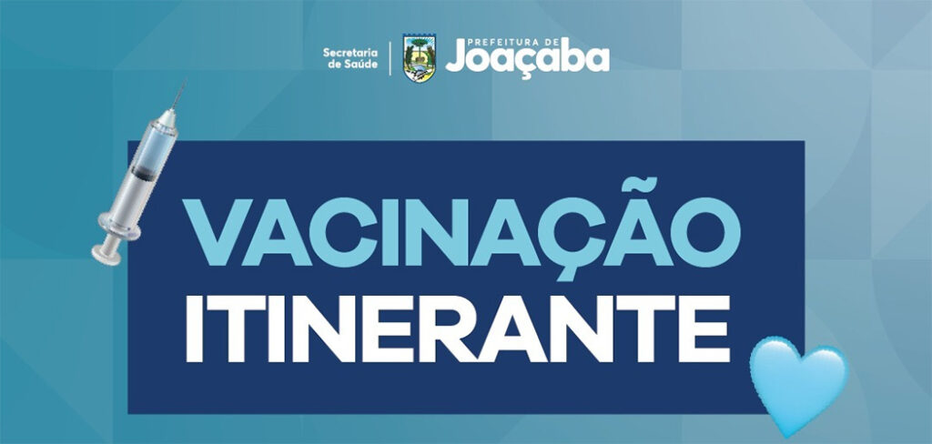Vacinação Itinerante estará no bairro Santa Tereza no dia 26 de setembro em Joaçaba Vacinação Itinerante estará no bairro Santa Tereza no dia 26 de setembro em Joaçaba